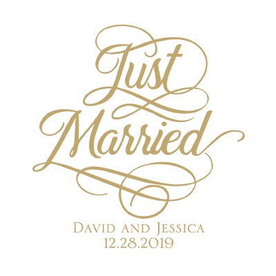 just married